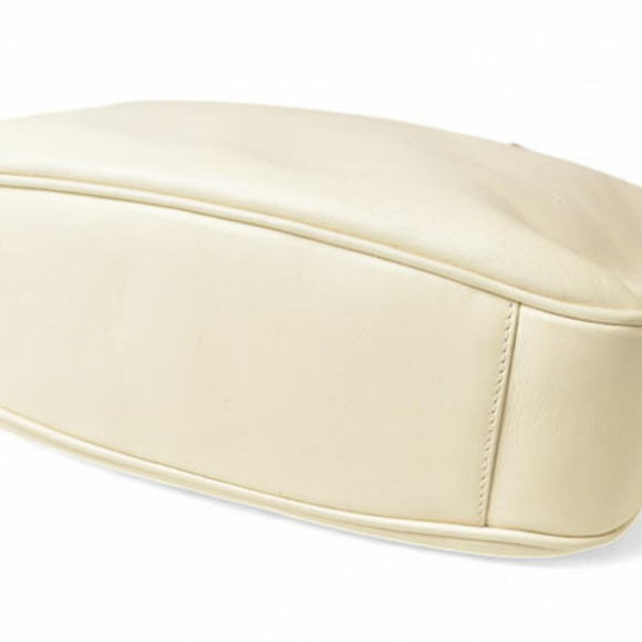 Gucci handbag shoulder bag GUCCI 2way bamboo leather cream - Picture 5 of 15